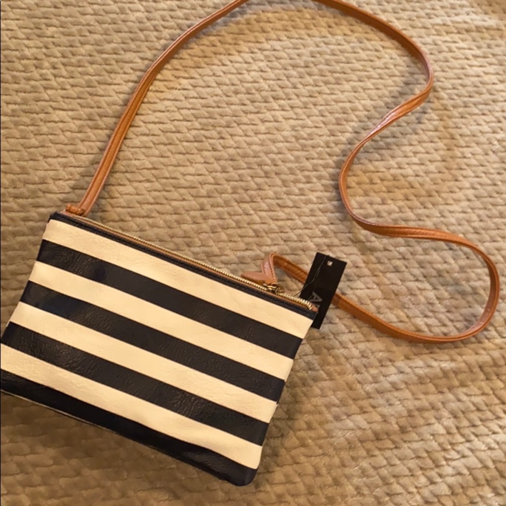 Striped Purse